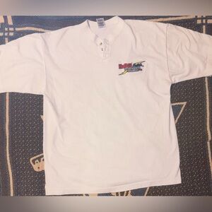 Y2K Holley Minotaur Duel ‘01 Heavyweight White Shirt Sz.XL